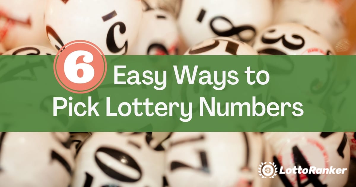 6 лесни начини за избор на броеви за лотарија