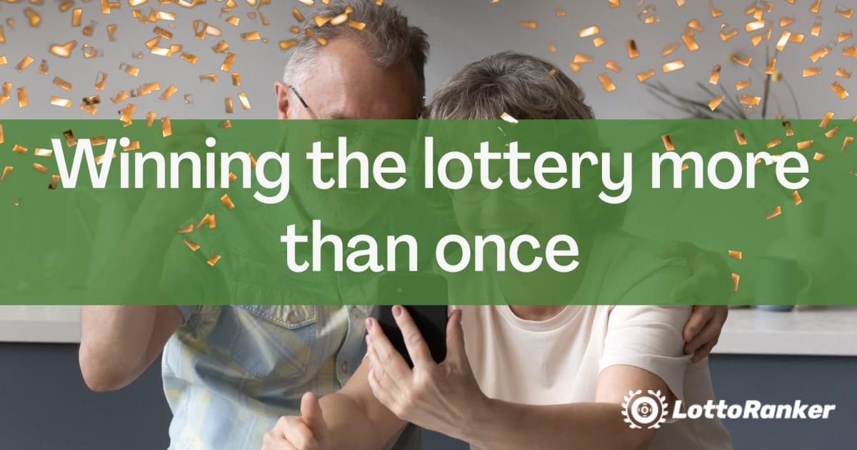 Добивање на лотарија повеќе од еднаш