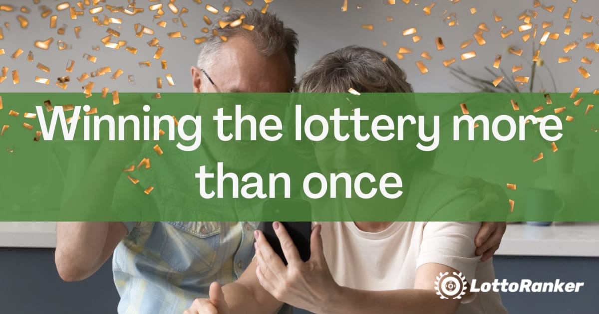 Добивање на лотарија повеќе од еднаш