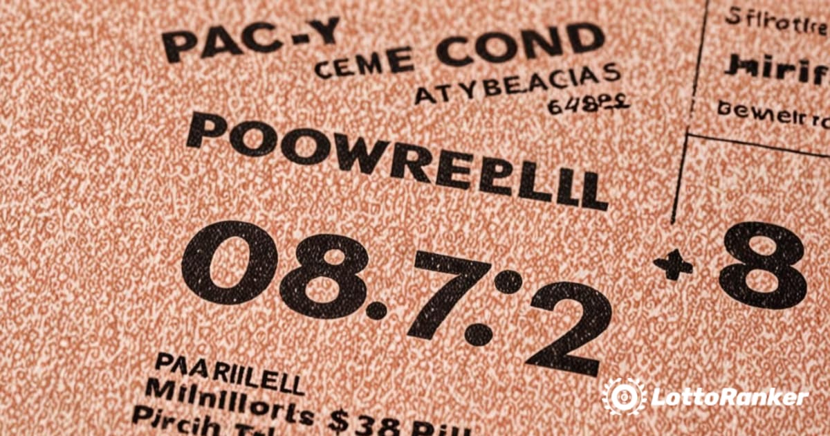 Добитни броеви на Powerball за извлекување на 17 април со џекпот од 78 милиони долари на коцкање